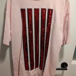 Kenzo Pink Crewneck T-Shirt